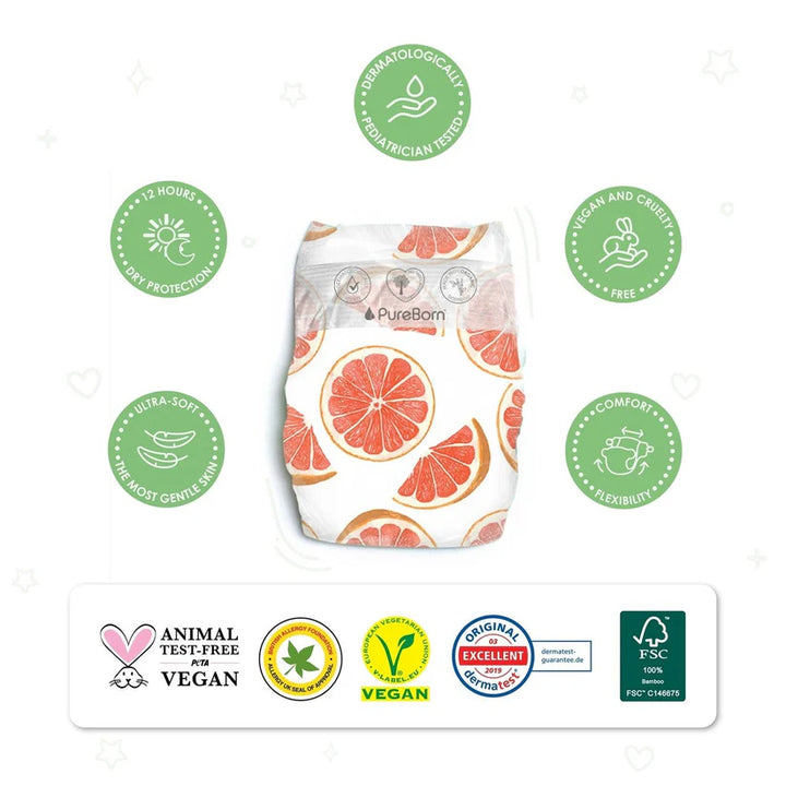 Diapers/Nappies Size NB: 0-5 KGS