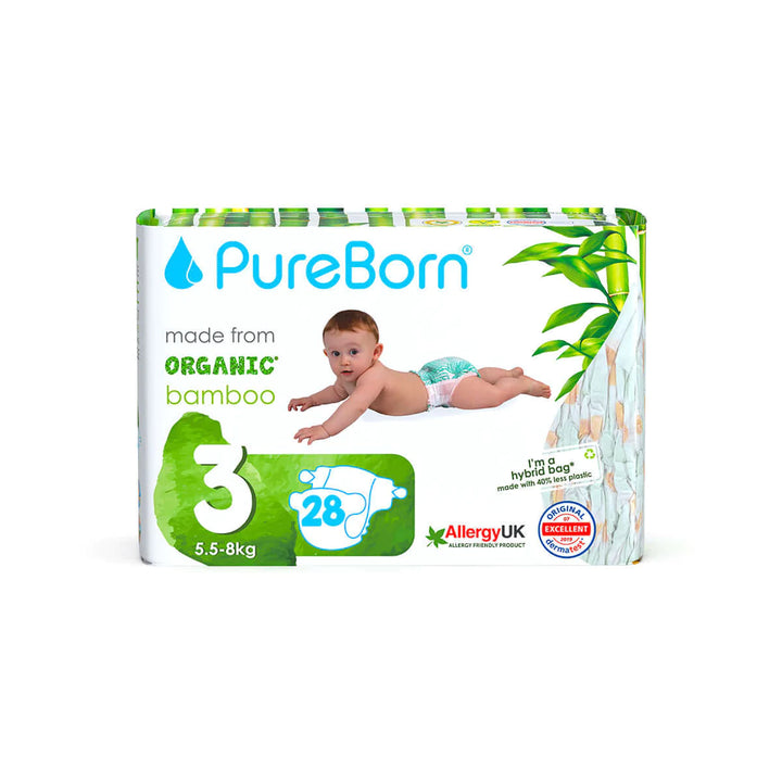 Diapers/Nappies Size 3: 5.5-8 KGS